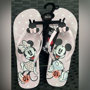 Disney Pink Minnie and Mickey Mouse Sandals